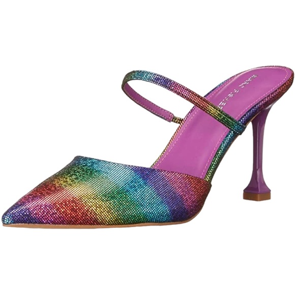 Marc Fisher Shoes - Marc Fisher Hadais 2 Rainbow Shimmer Pumps